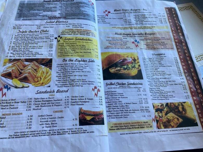 Miss America Diner - Jersey City, NJ menu_pic