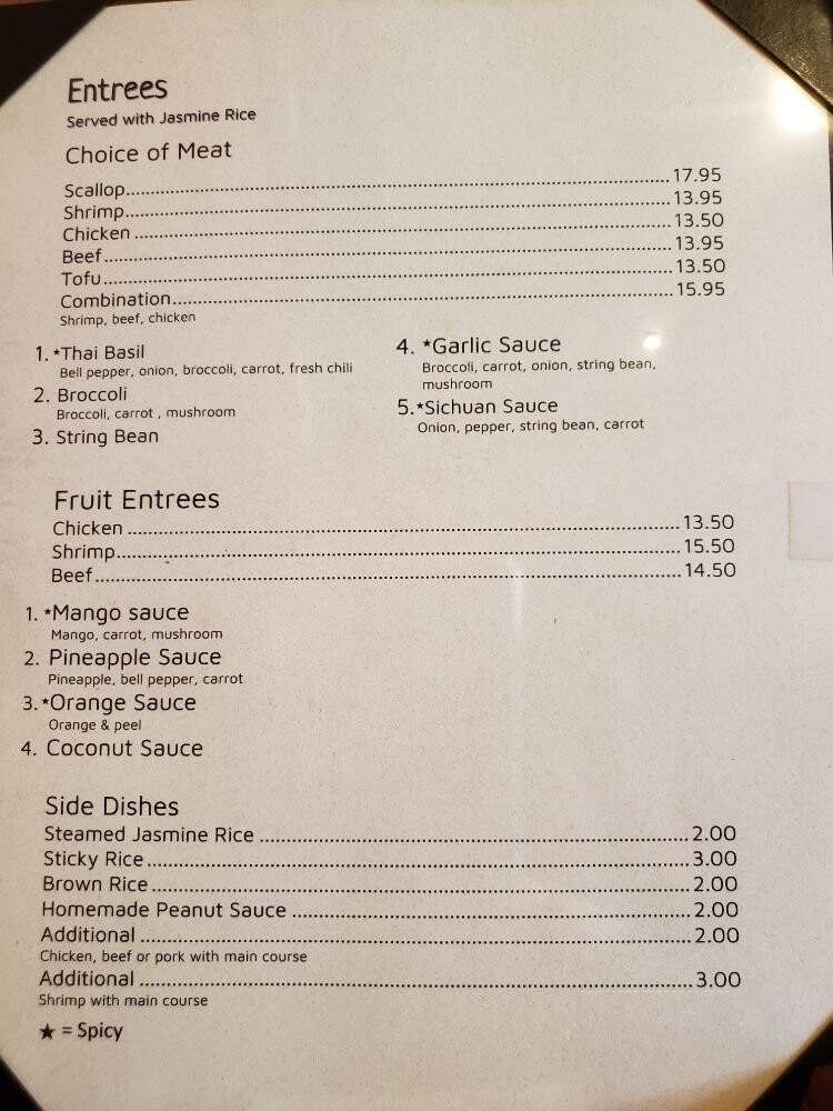Asian Basil Restaurant - Manasquan, NJ menu_pic