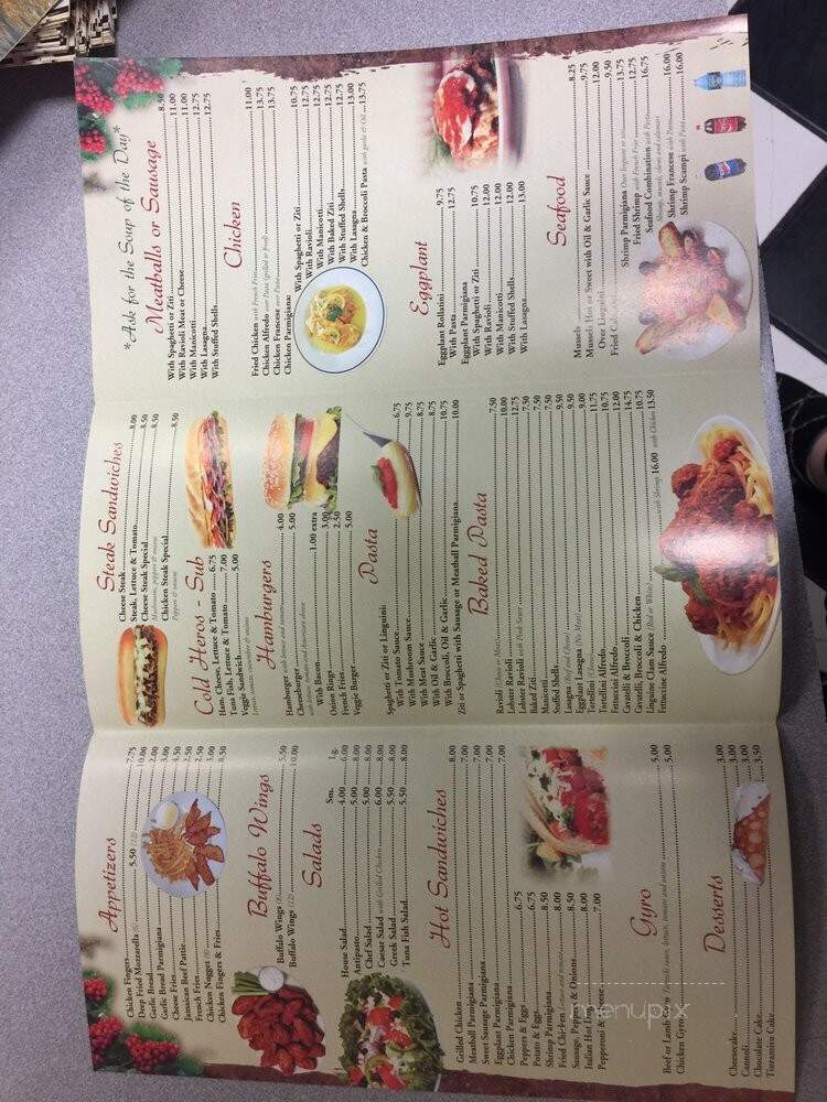 Anna Maria Pizzeria - Jersey City, NJ menu_pic