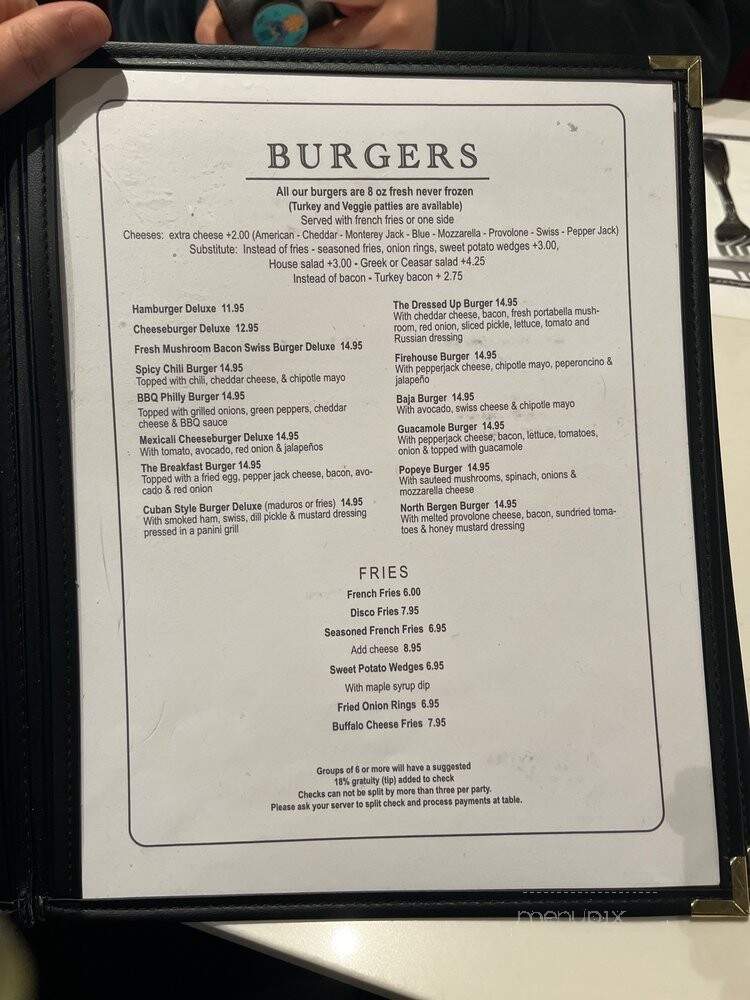 Coach House Restaurant - North Bergen, NJ menu_pic