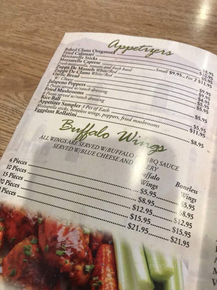 Maurizio Cafe - Neptune, NJ menu_pic
