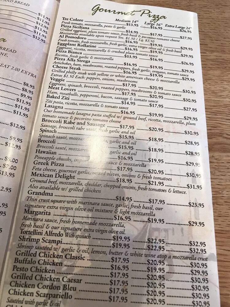 Maurizio Cafe - Neptune, NJ menu_pic