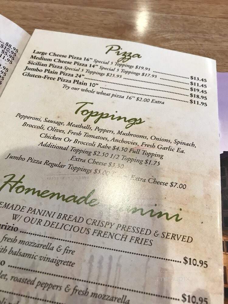 Maurizio Cafe - Neptune, NJ menu_pic