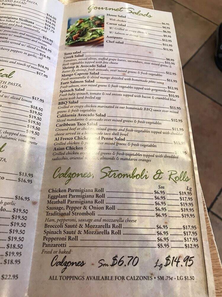 Maurizio Cafe - Neptune, NJ menu_pic