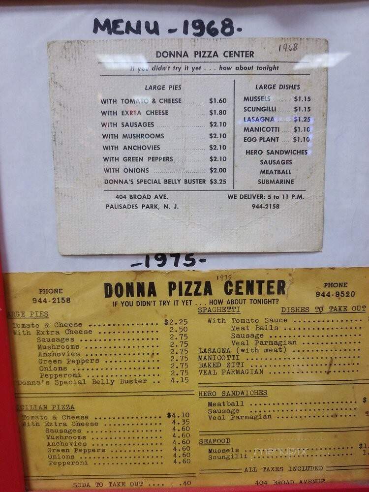 Donna Pizzeria & Restaurant - Jersey City, NJ