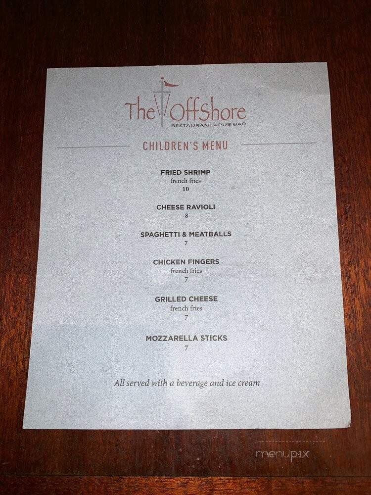 Off Shore Inn - Point Pleasant Beach, NJ menu_pic