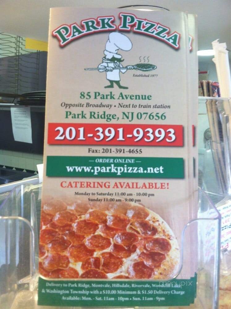 Park Pizza - Park Ridge, NJ