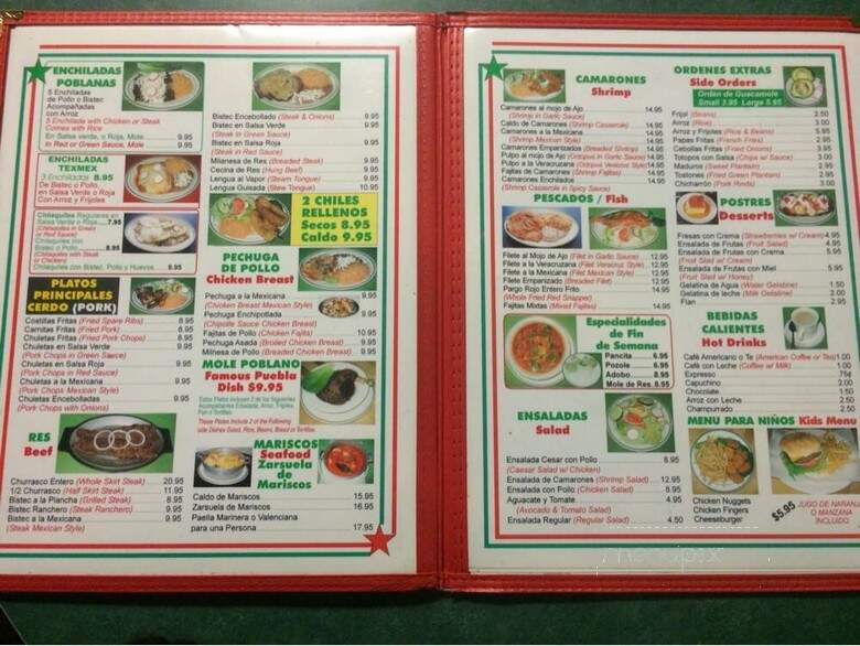Las Estrellas De Mexico - Union City, NJ menu_pic