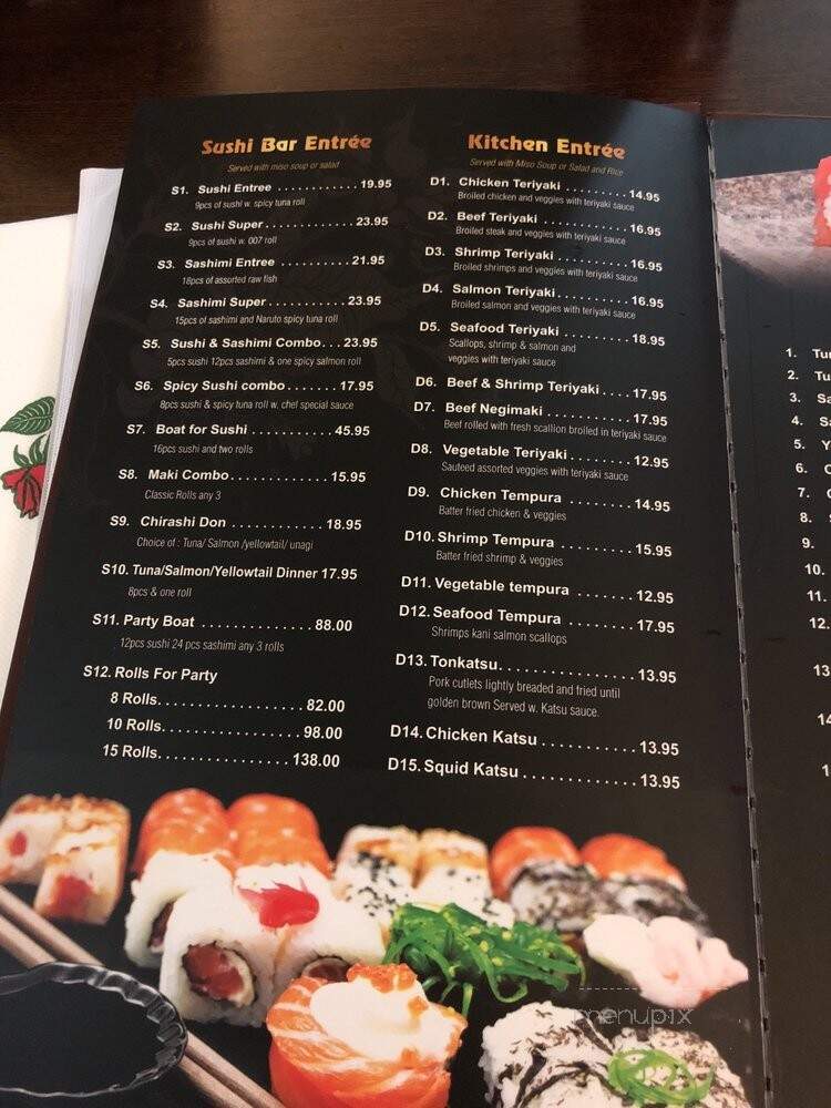 Kazuki - River Vale, NJ menu_pic