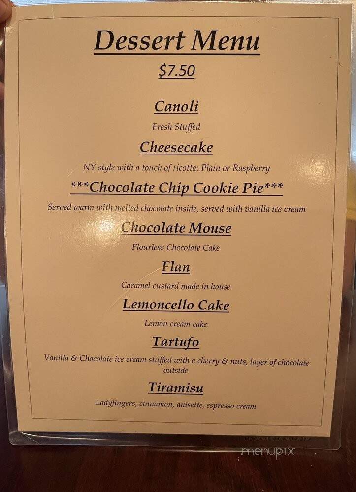 Luka's Italian Cuisine - Ridgefield Park, NJ menu_pic
