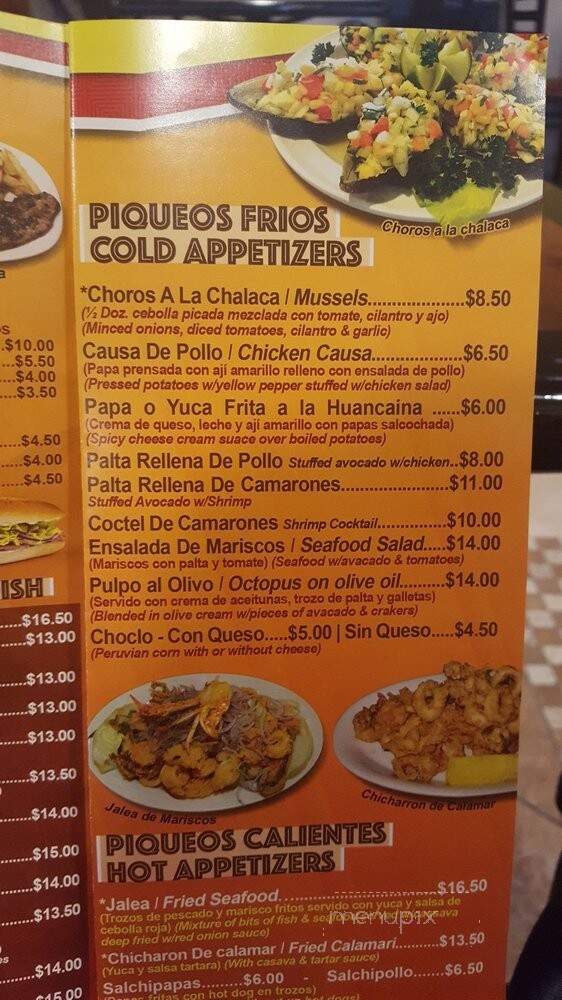 Fruit Bunch Cafe - West New York, NJ menu_pic