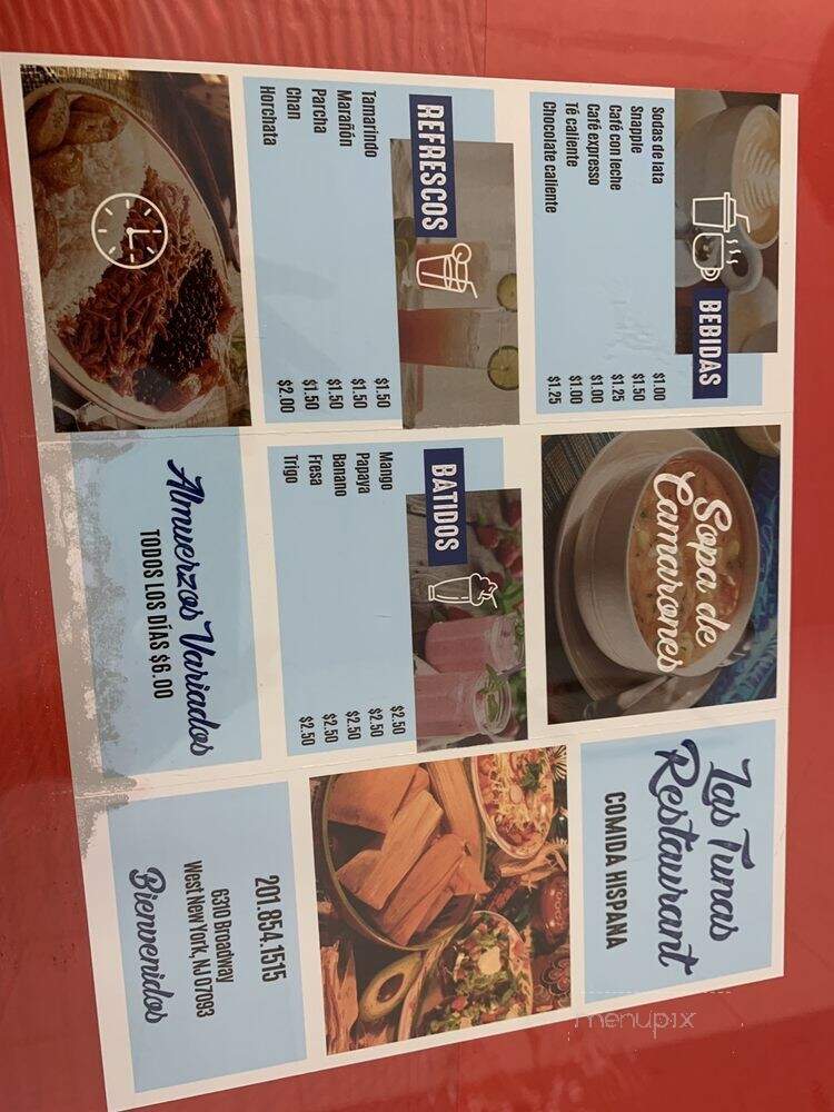 Las Tunas Restaurant - West New York, NJ menu_pic