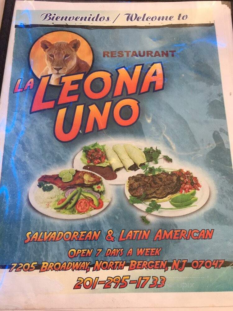 La Leona Inc - North Bergen, NJ menu_pic