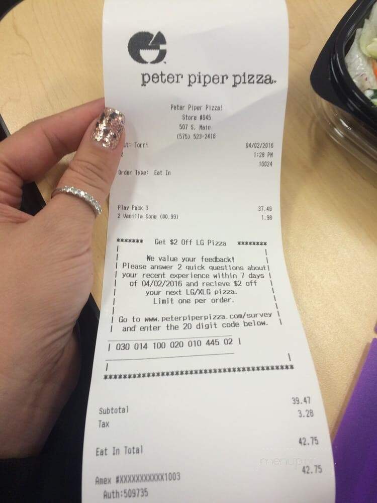 Peter Piper Pizza - Las Cruces, NM