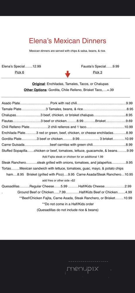 Rancho Grande - Lovington, NM menu_pic