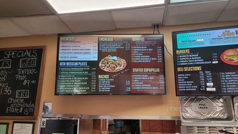 Little Anita's Mexican Foods - Albuquerque, NM menu_pic