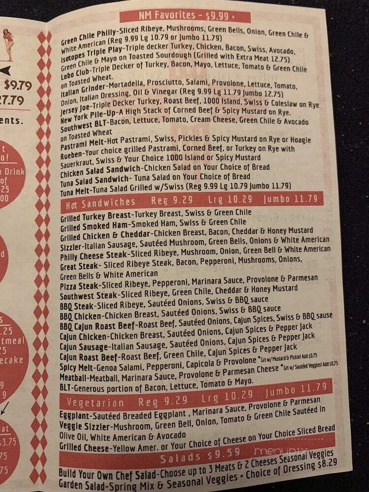 D G's Deli & Market - Albuquerque, NM menu_pic