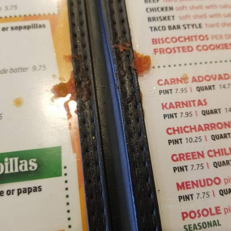 Garcia's Kitchen-The Original - Albuquerque, NM menu_pic