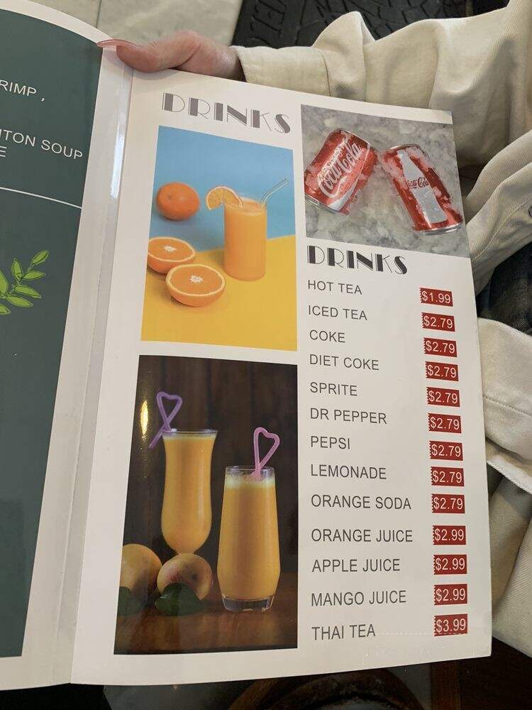 East Ocean - Albuquerque, NM menu_pic