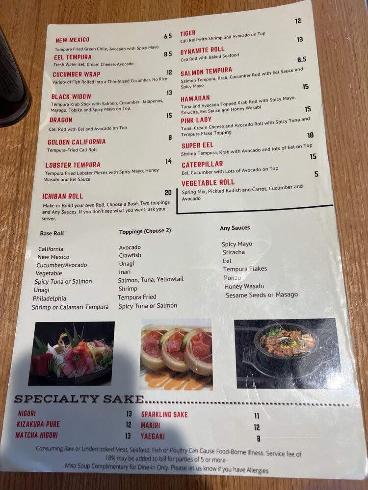 Ichiban Japanese Restaurant - Albuquerque, NM