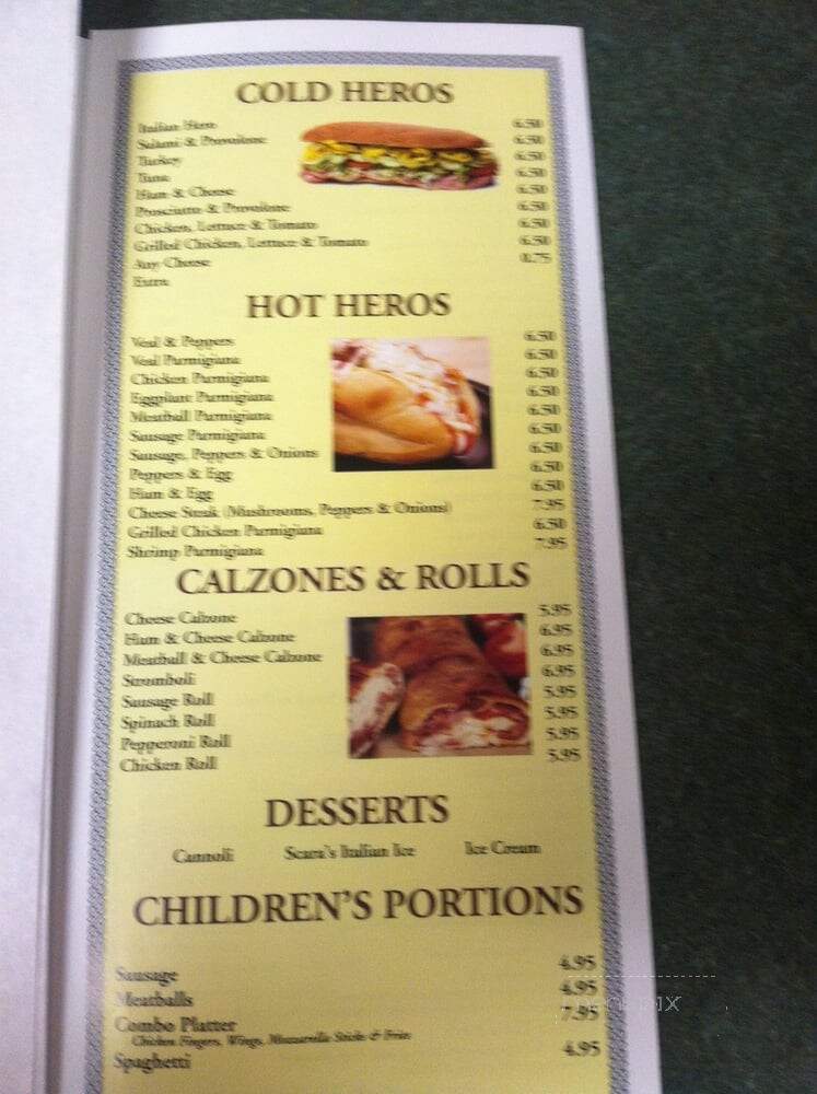 3 Boys From Italy - West Haverstraw, NY menu_pic