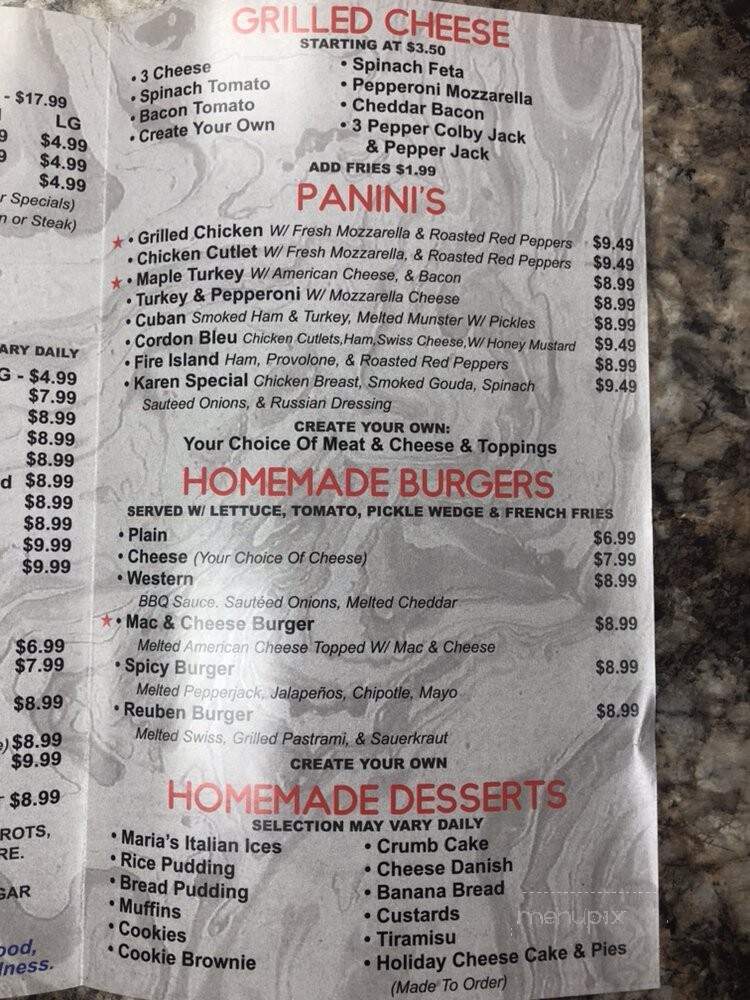 35 Street Deli - Lindenhurst, NY menu_pic