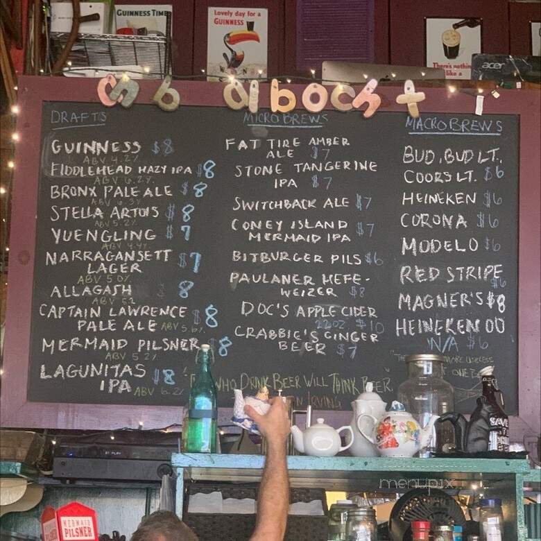 An Beal Bocht Cafe - Bronx, NY menu_pic