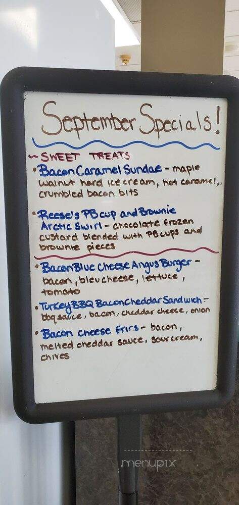 Anderson's Frozen Custard - Depew, NY menu_pic