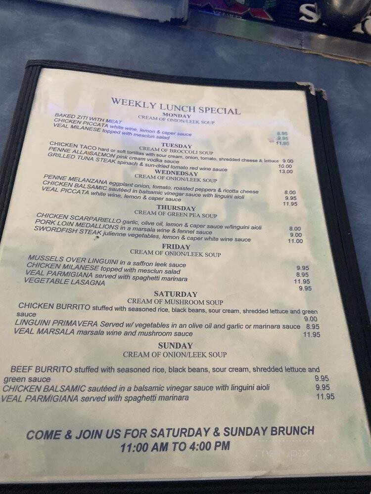 Aquamarina Restaurant - New York, NY menu_pic