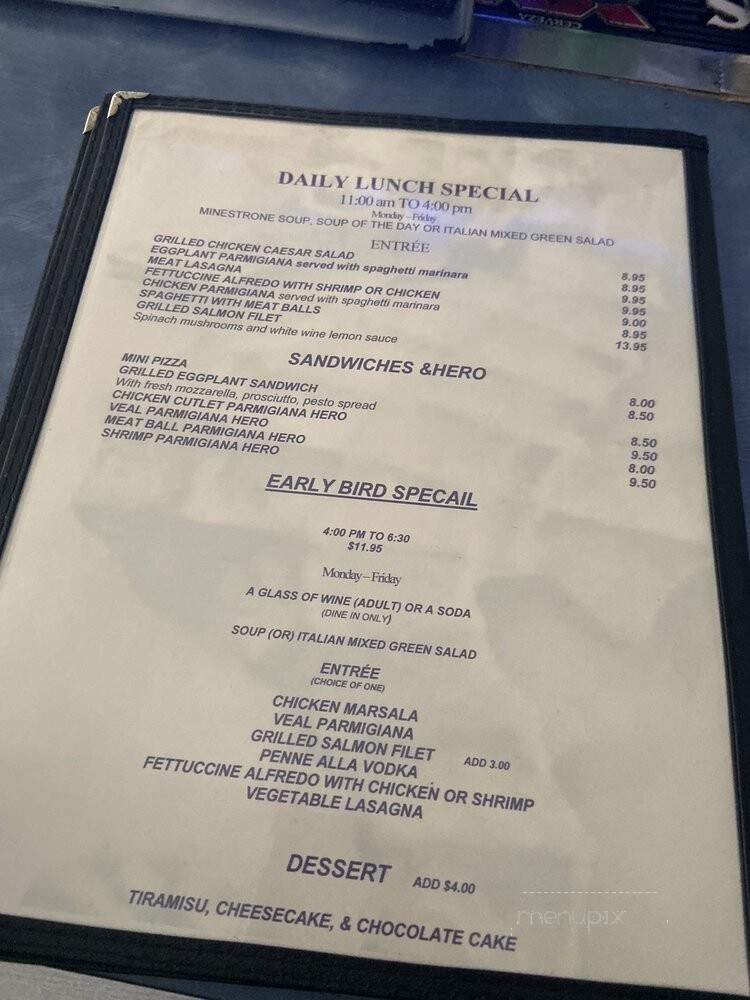 Aquamarina Restaurant - New York, NY menu_pic