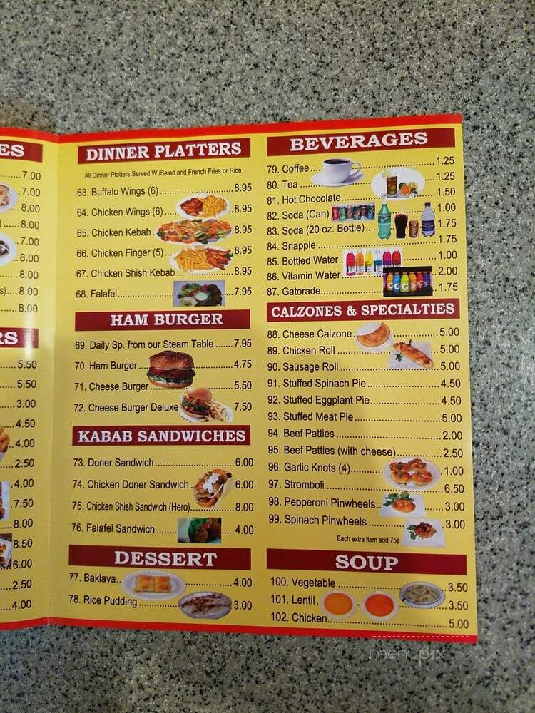 Astoria Pizzeria - Astoria, NY menu_pic