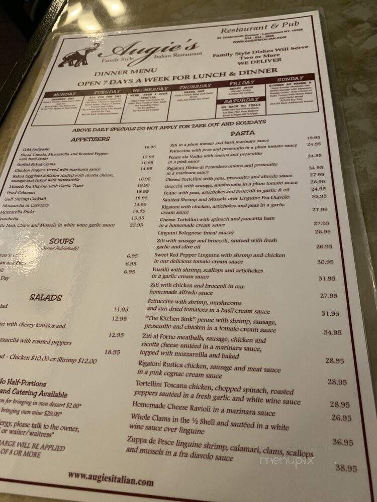 Augie's Restaurant - Larchmont, NY