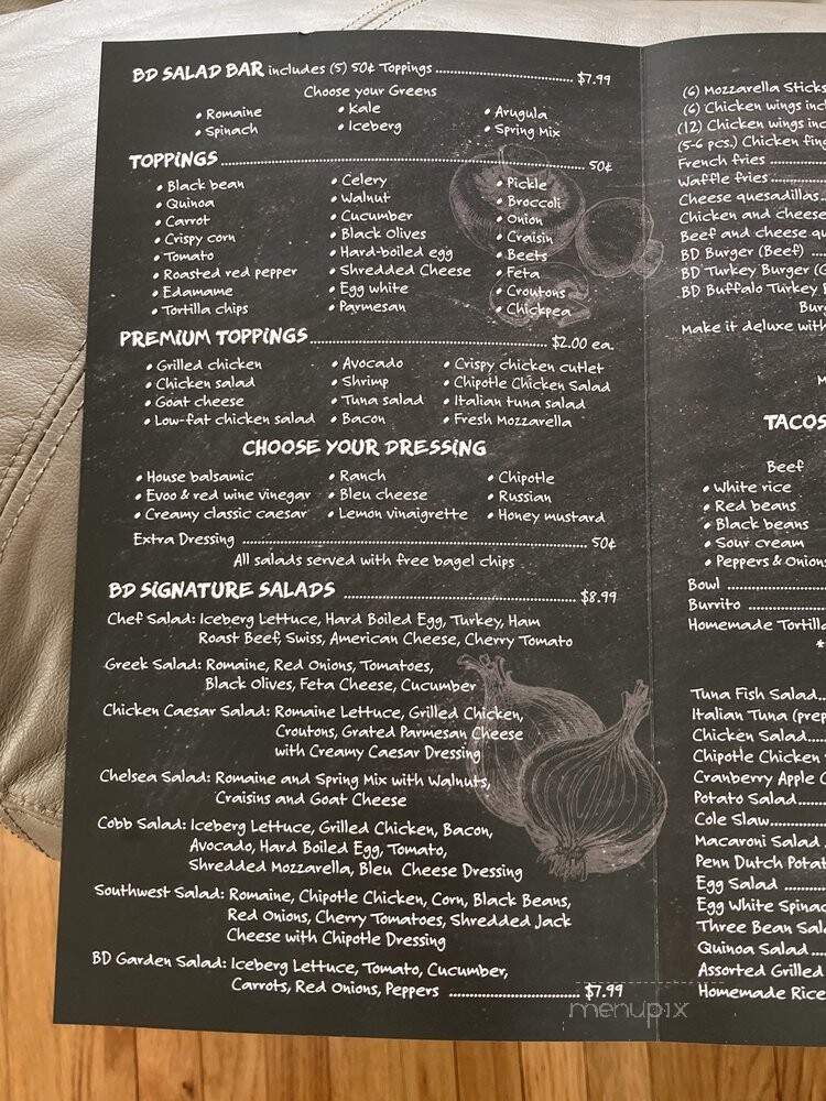 B & D Deli - Plainview, NY menu_pic