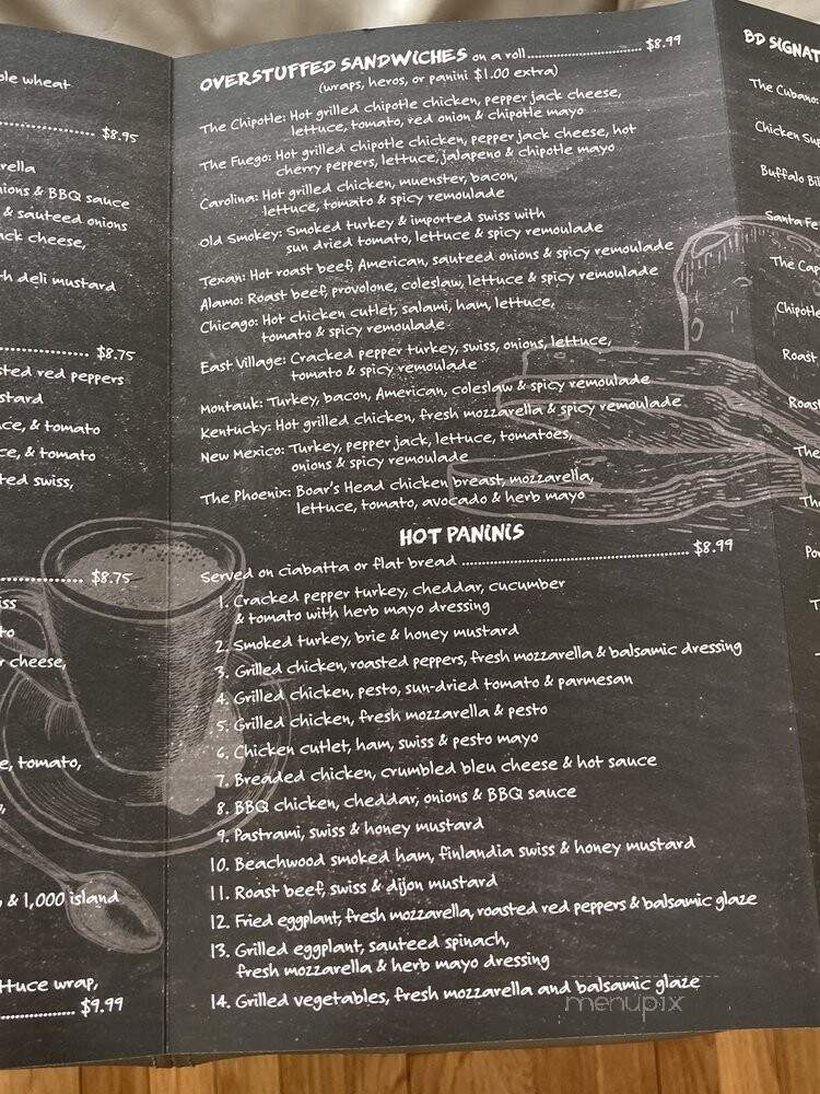 B & D Deli - Plainview, NY menu_pic