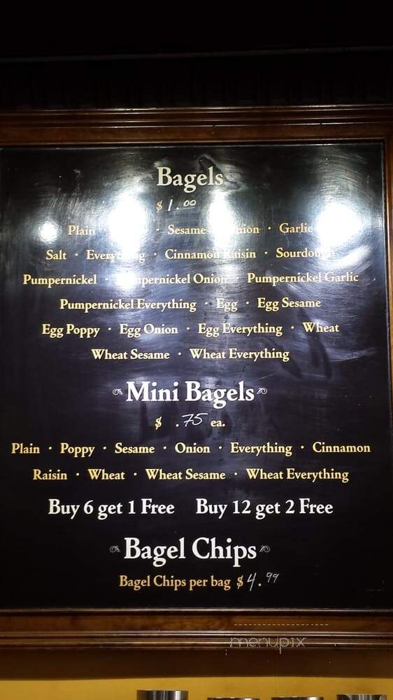 Bagel Smith - Brooklyn, NY menu_pic