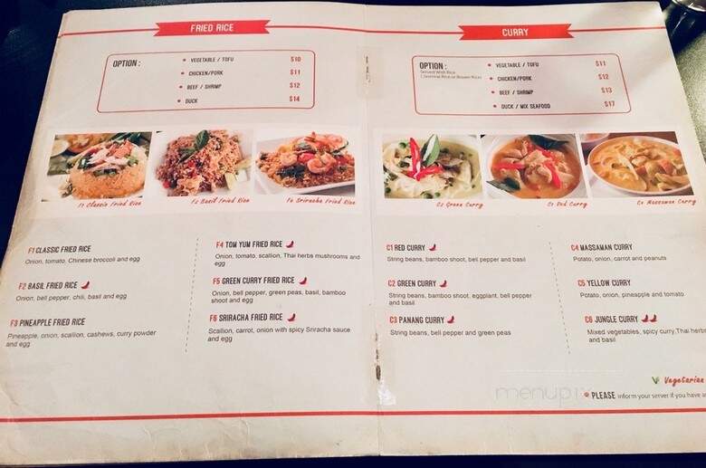 Bangkok Thai Restaurant - Brooklyn, NY menu_pic