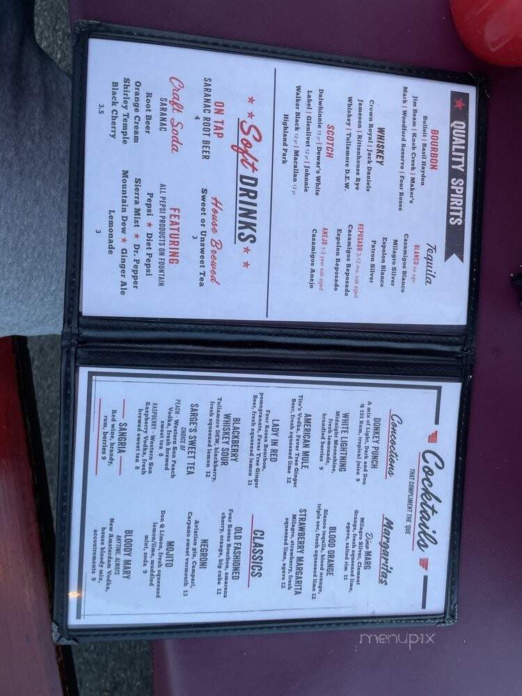 Bees Barbque - Syracuse, NY menu_pic
