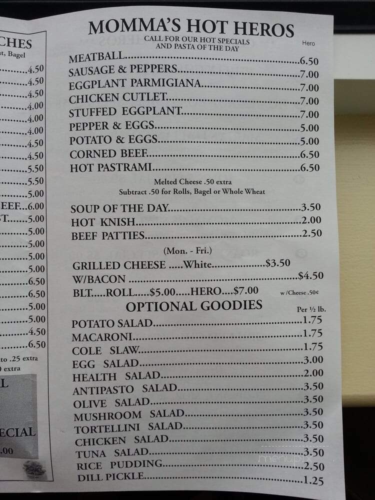 Biordi Deli - South Ozone Park, NY menu_pic