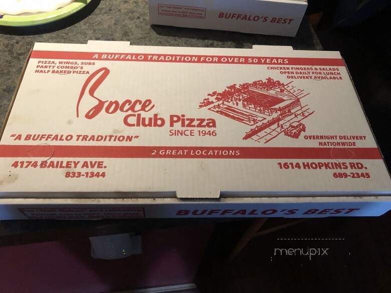 Bocce Club Pizzeria - Buffalo, NY