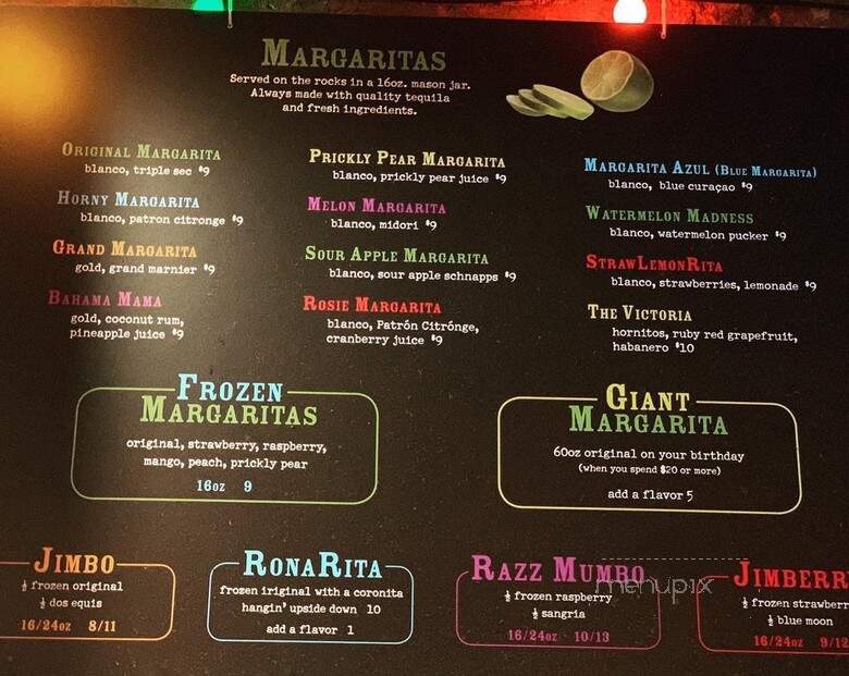 Bombers Burrito Bar - Albany, NY menu_pic