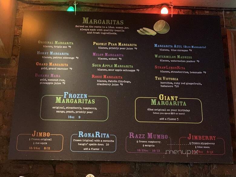 Bombers Burrito Bar - Albany, NY menu_pic