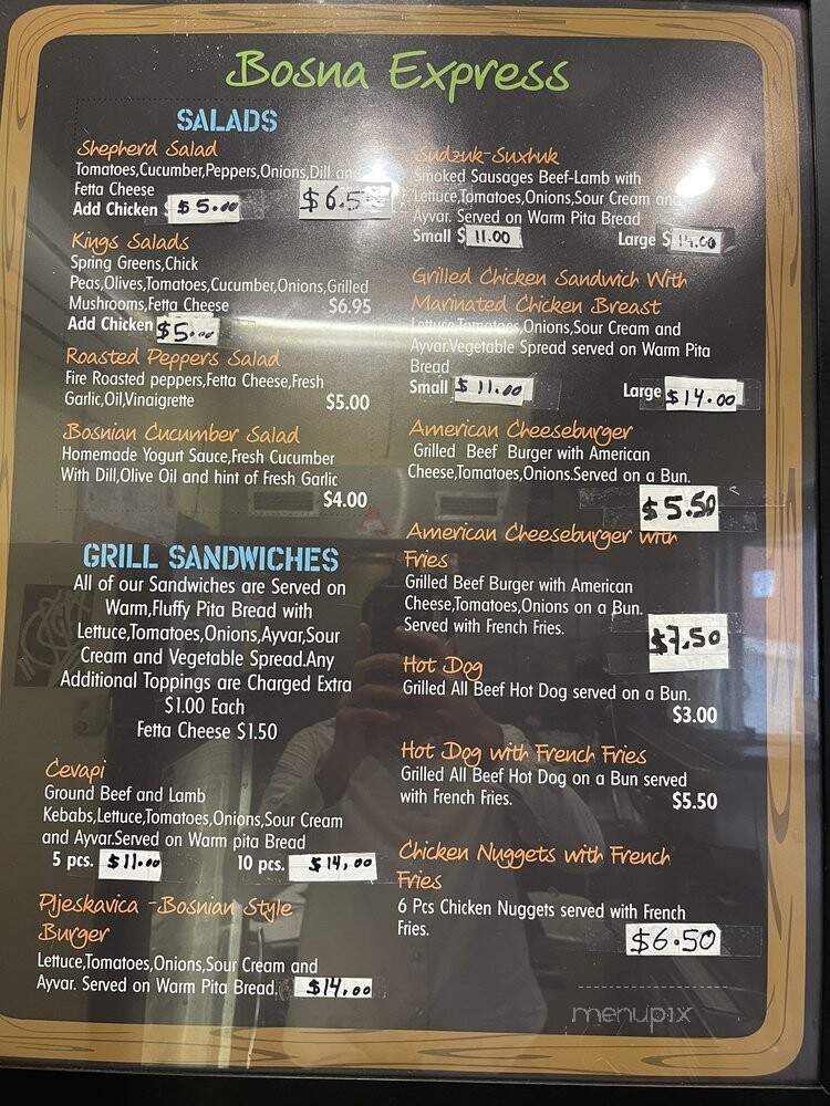 Bosna Express - Ridgewood, NY menu_pic