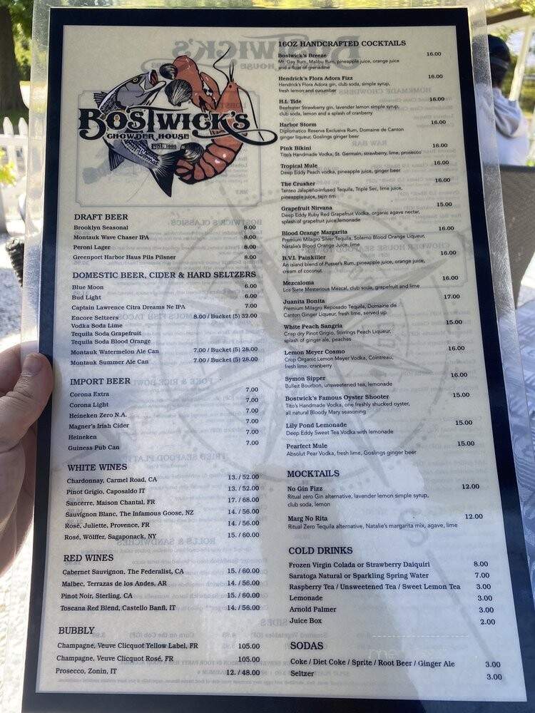 Bostwicks Seafood Grill - East Hampton, NY
