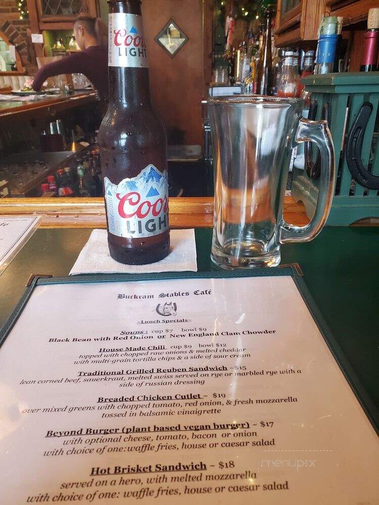 Buckram Stables Cafe - Locust Valley, NY menu_pic
