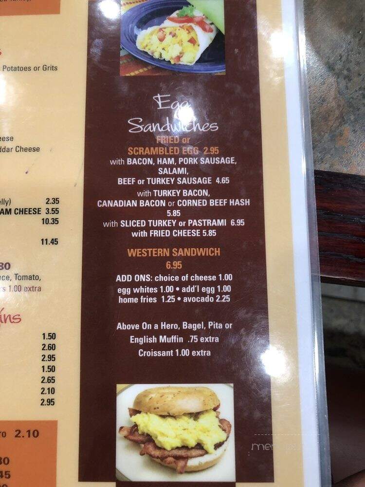 Bus Stop Restaurant - New York, NY menu_pic