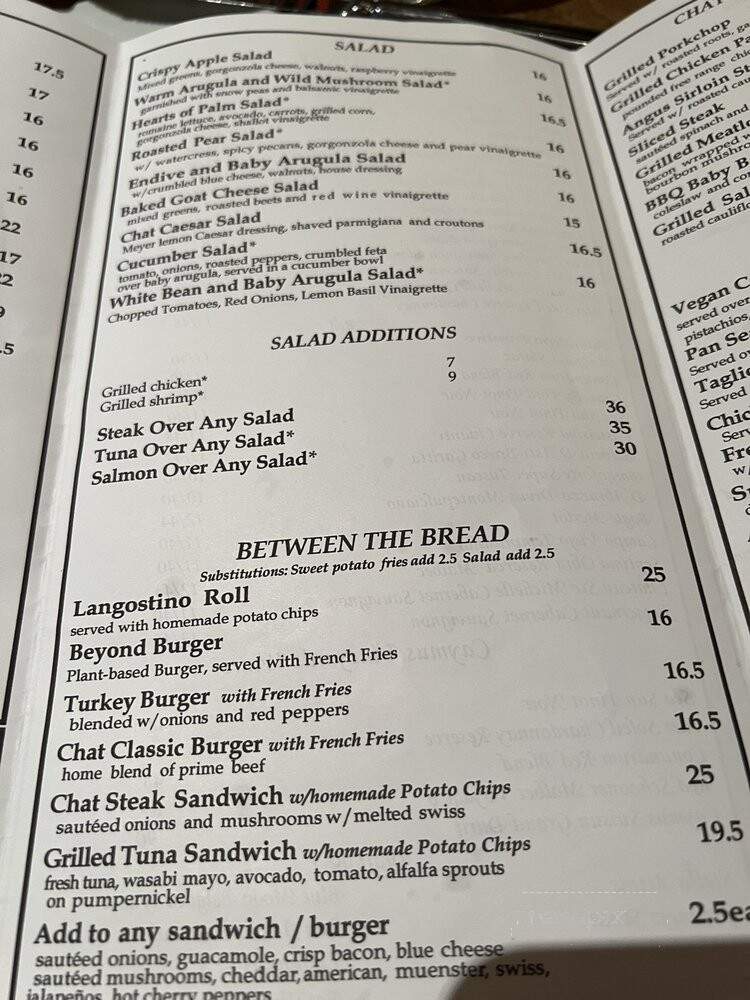 Chat 19 - Larchmont, NY menu_pic