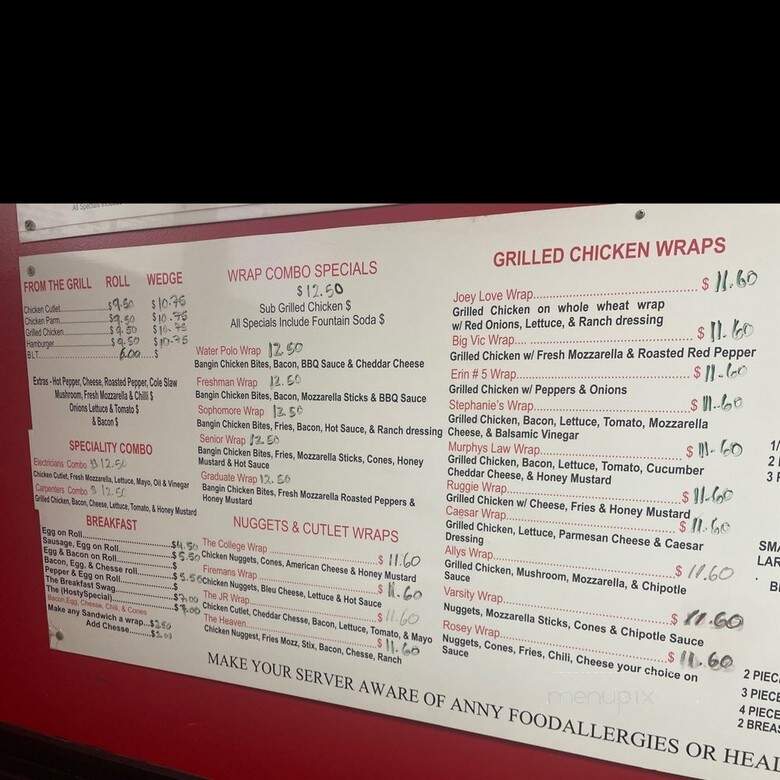 Chicken Joes - New Rochelle, NY menu_pic