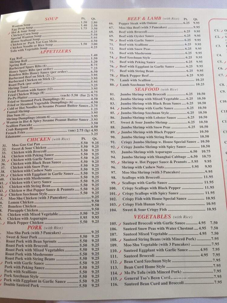 China Palace - Glen Cove, NY menu_pic