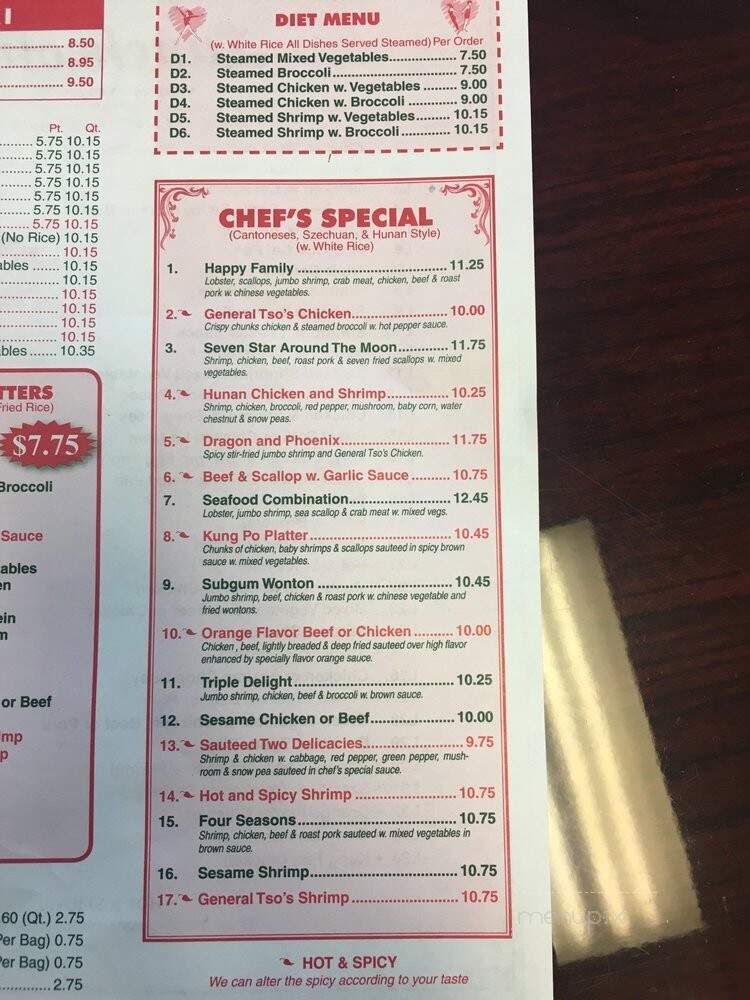 China Wok - Depew, NY menu_pic