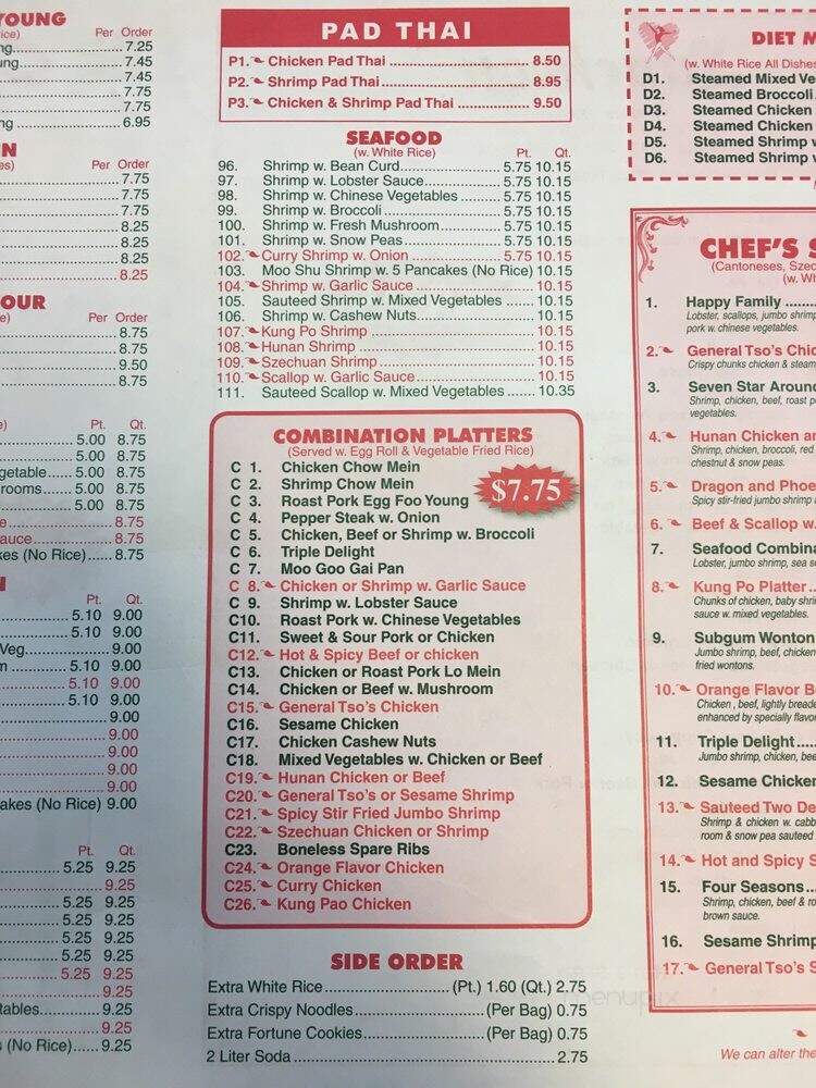 China Wok - Depew, NY menu_pic